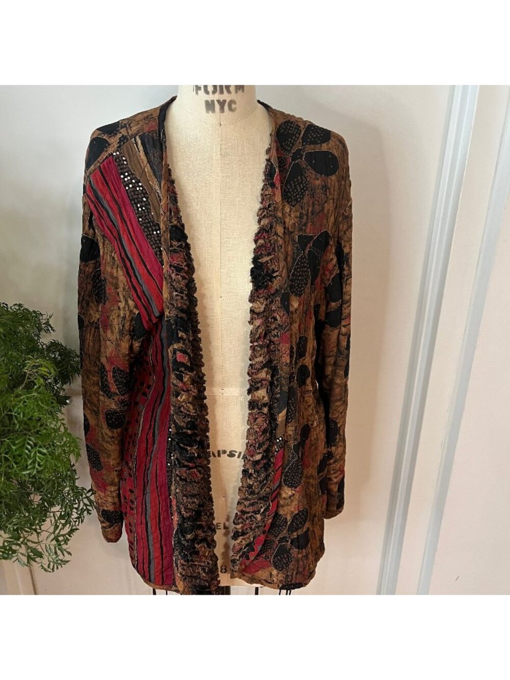 Reversible Lagenlook Jacket